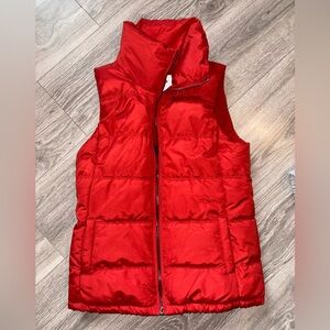 Burnt orange old navy   Puffer Vest - Women Xs